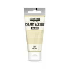   Pentart selyemfényű elefántcsont színű akril bázisú krémes hobbi festék 60 ml