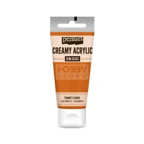   Pentart selyemfényű krémes akrilfesték – trombitavirág 60 ml