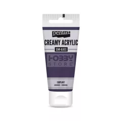   Pentart selyemfényű padlizsán színű akril bázisú krémes hobbi festék 60 ml