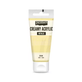  Pentart selyemfényű krémes akrilfesték – krémszín 60 ml