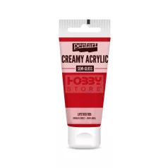   Pentart selyemfényű rúzspiros színű akril bázisú krémes hobbi festék 60 ml