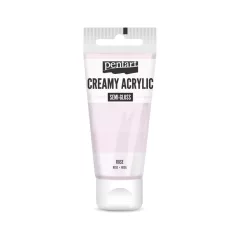   Pentart selyemfényű rózsaszín színű akril bázisú krémes hobbi festék 60 ml