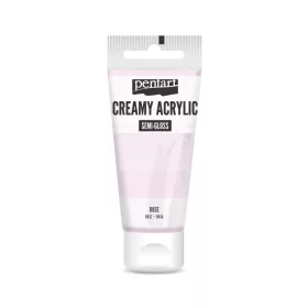   Pentart selyemfényű krémes akrilfesték – rózsaszín 60 ml