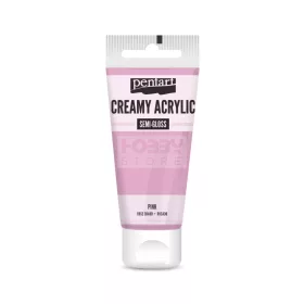 Pentart selyemfényű krémes akrilfesték – pink 60 ml