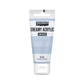  Pentart selyemfényű krémes akrilfesték – jégkék 60 ml