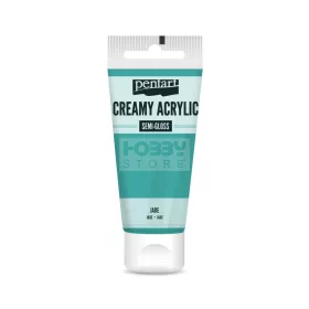 Pentart selyemfényű krémes akrilfesték – jáde 60 ml