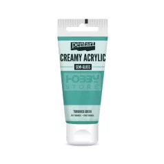   Pentart selyemfényű türkizzöld színű akril bázisú krémes hobbi festék 60 ml