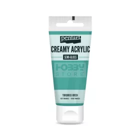   Pentart selyemfényű krémes akrilfesték – türkizzöld 60 ml