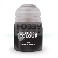 Citadel Colour Air - Corvus Black 24 ml akrilfesték 28-66