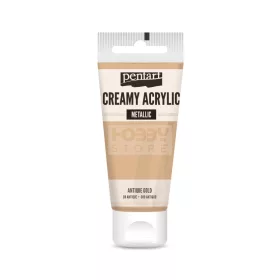 Pentart metál krémes akrilfesték – antikarany 60 ml