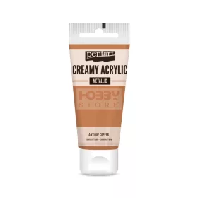 Pentart metál krémes akrilfesték – antikréz 60 ml
