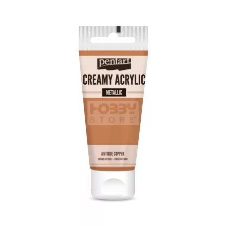 Pentart metál antikréz színű akril bázisú krémes hobbi festék 60 ml