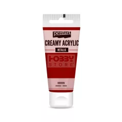   Pentart metál bordó színű akril bázisú krémes hobbi festék 60 ml