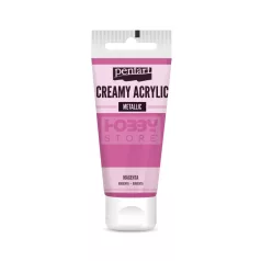   Pentart metál magenta színű akril bázisú krémes hobbi festék 60 ml