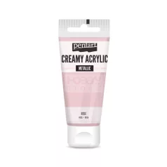   Pentart metál rózsaszín színű akril bázisú krémes hobbi festék 60 ml