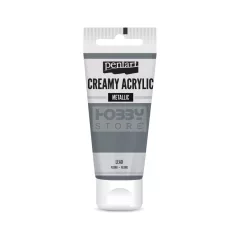   Pentart metál ólom színű akril bázisú krémes hobbi festék 60 ml