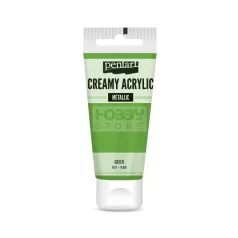   Pentart metál zöld színű akril bázisú krémes hobbi festék 60 ml