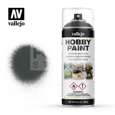 Vallejo Fantasy Color Primer Dark Green akril spray (400ml) 28026V