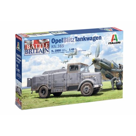 Italeri OPEL BLITZ TANKWAGEN Kfz.385 1:48 harcjármű makett 2808IT