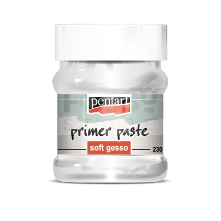 Pentart Matt fehér lágy alapozó paszta 230 ml 28153