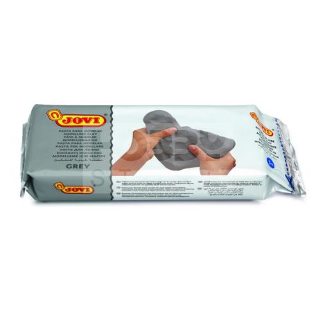 Jovi levegőn száradó modellező gyurma (szürke) 1000g -Jovi Air Dry Clay (grey-1000g) 28240