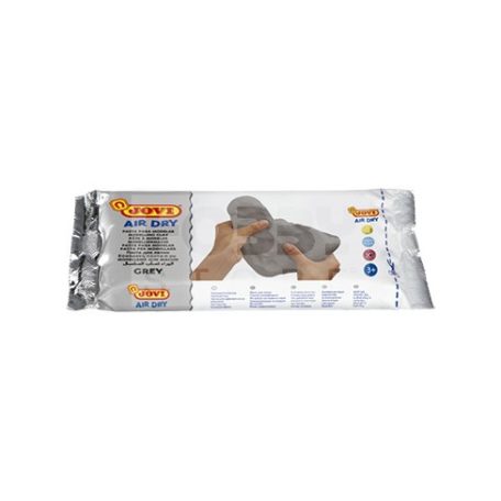 Jovi levegőn száradó modellező gyurma (szürke) 250g -Jovi Air Dry Clay (grey-250g) 28241