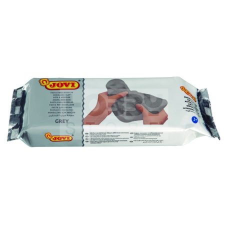 Jovi levegőn száradó modellező gyurma (szürke) 500g -Jovi Air Dry Clay (grey-500g) 28242