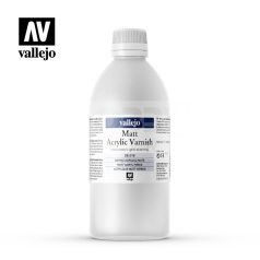 Vallejo Matt Acrylic Varnish 500 ml - Matt akril lakk 28518