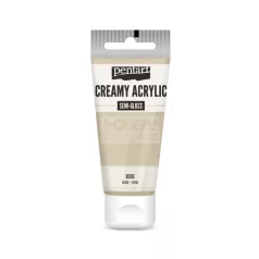   Pentart selyemfényű bézs színű akril bázisú krémes hobbi festék 60 ml