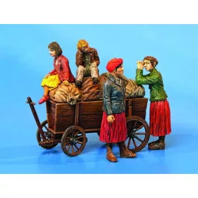 Plus Model Flüchtlinge – figura makett