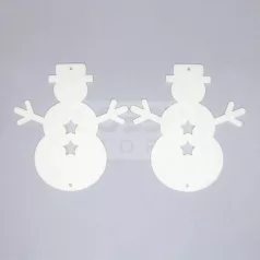   Filcfigura - Hóember nagy filcfigura 2 db/csomag (Ablakdísz készítéshez) 29229