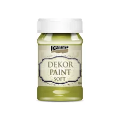  Pentart Dekorfesték lágy (chalky) sárgászöld 100 ml 29334