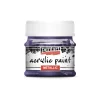 Pentart metál akrilfesték - ezüstlila 50 ml