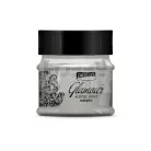 Pentart Glamour metál platinum színű akril bázisú hobbi festék 50 ml