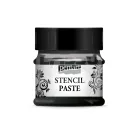 Pentart Stencilező paszta metál fekete gyémánt 50 ml 29409