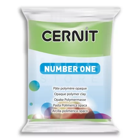 Cernit süthető gyurma N°1, 56 g - limezöld 29511
