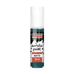   Pentart Matt türkizkék színű akrilfesték - hobbi festék 20 ml 29630