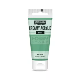   Pentart Matt mentazöld színű akril bázisú krémes hobbi festék 60 ml