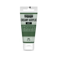   Pentart Matt zöld színű akril bázisú krémes hobbi festék 60 ml
