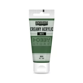   Pentart Matt zöld színű akril bázisú krémes hobbi festék 60 ml
