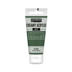   Pentart Matt fenyőzöld színű akril bázisú krémes hobbi festék 60 ml