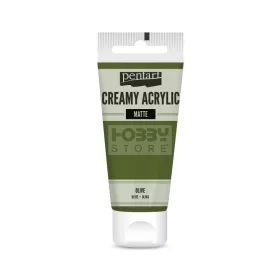   Pentart Matt olíva színű akril bázisú krémes hobbi festék 60 ml
