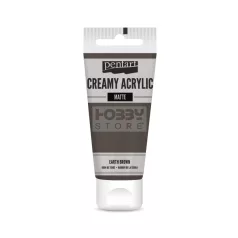   Pentart Matt földbarna színű akril bázisú krémes hobbi festék 60 ml