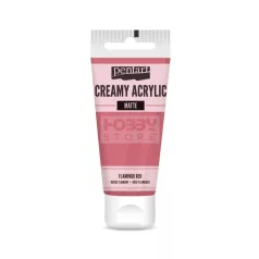   Pentart Matt flamingó színű akril bázisú krémes hobbi festék 60 ml
