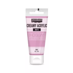   Pentart Matt rózsaszín színű akril bázisú krémes hobbi festék 60 ml