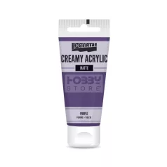   Pentart Matt lila színű akril bázisú krémes hobbi festék 60 ml