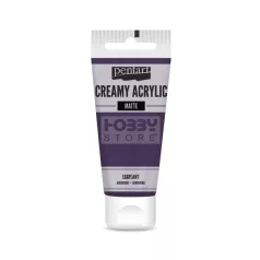   Pentart Matt padlizsán színű akril bázisú krémes hobbi festék 60 ml