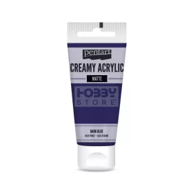   Pentart Matt sötétkék színű akril bázisú krémes hobbi festék 60 ml