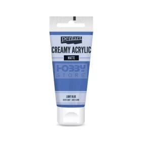   Pentart Matt világoskék színű akril bázisú krémes hobbi festék 60 ml