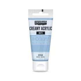   Pentart Matt égkék színű akril bázisú krémes hobbi festék 60 ml